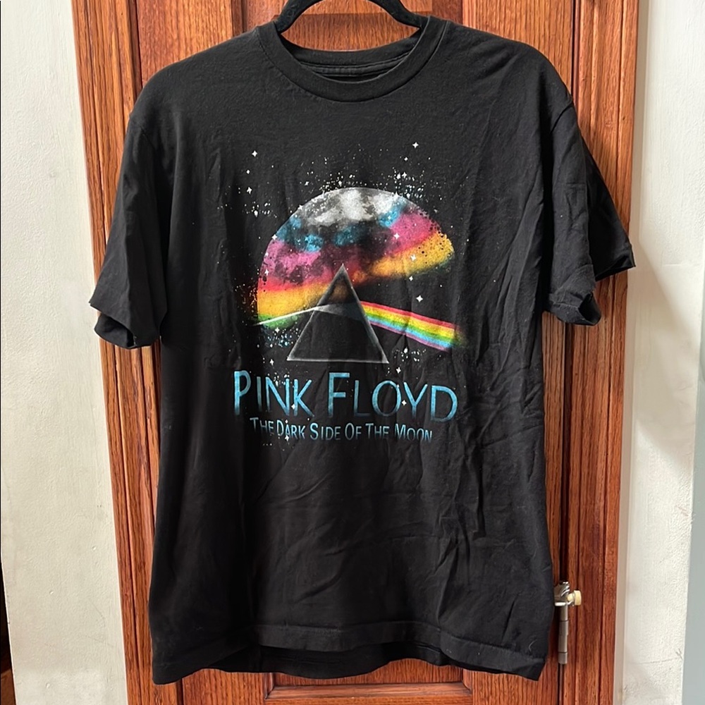Pink Floyd Black Cotton Apparel